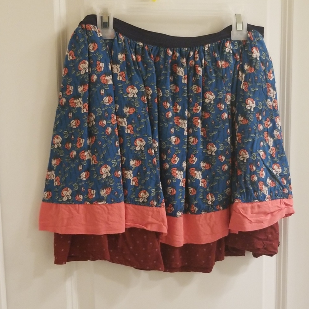 Girl's mixed print Matilda Jane skirt